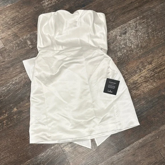 Lulu's Strapless Dress - Picture 3 of 3